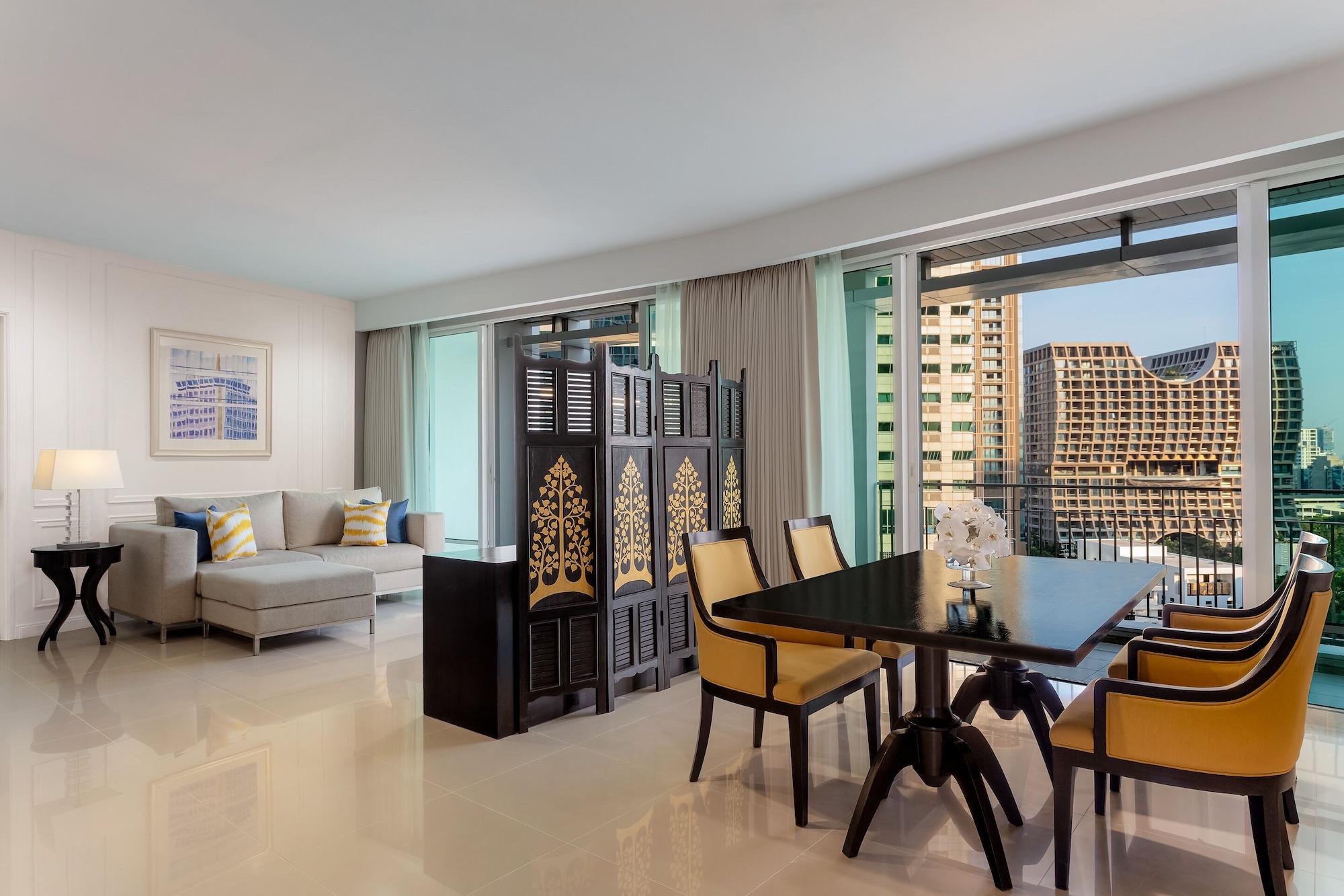 Dusit Suites Hotel Ratchadamri, בנגקוק מראה חיצוני תמונה A suite at the hotel