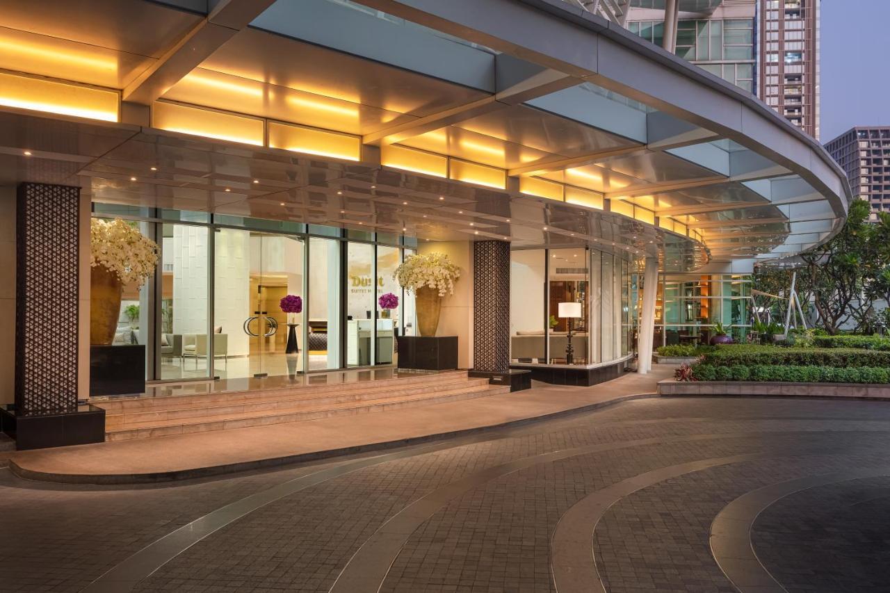 Dusit Suites Hotel Ratchadamri, בנגקוק מראה חיצוני תמונה The entrance of the hotel